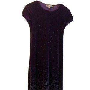 Girls Size 12 Formal Velvet Dress